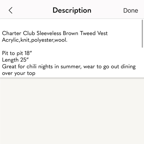 Charter Club Sweater Vest - Picture 10 of 14